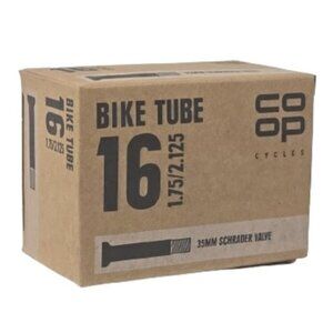 Co-Op Cycles Bike 16” Tubes 1.75/2.125 35mm Schrader Valve New